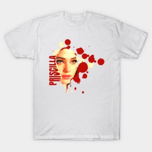 Cailee Spaeny priscilla movie film 2023 graphic design T-Shirt